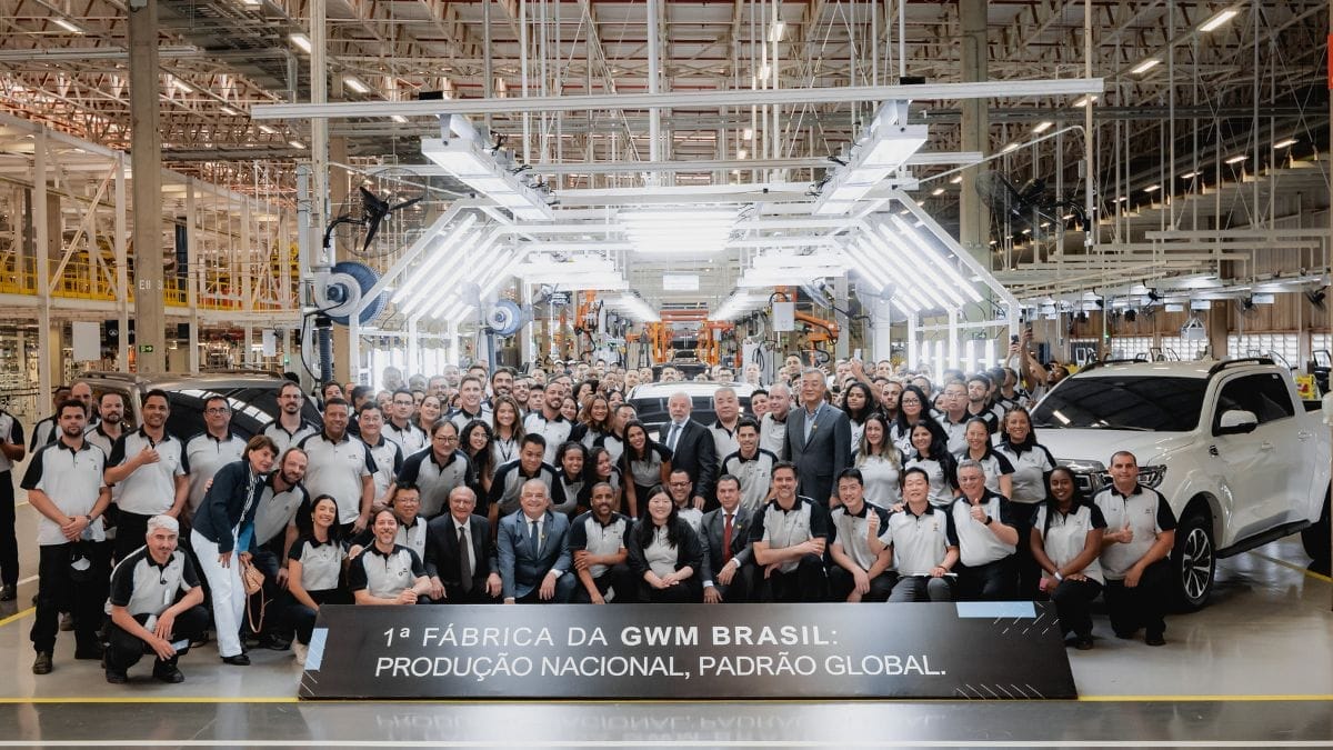 Fabrica da GWM no Brasil