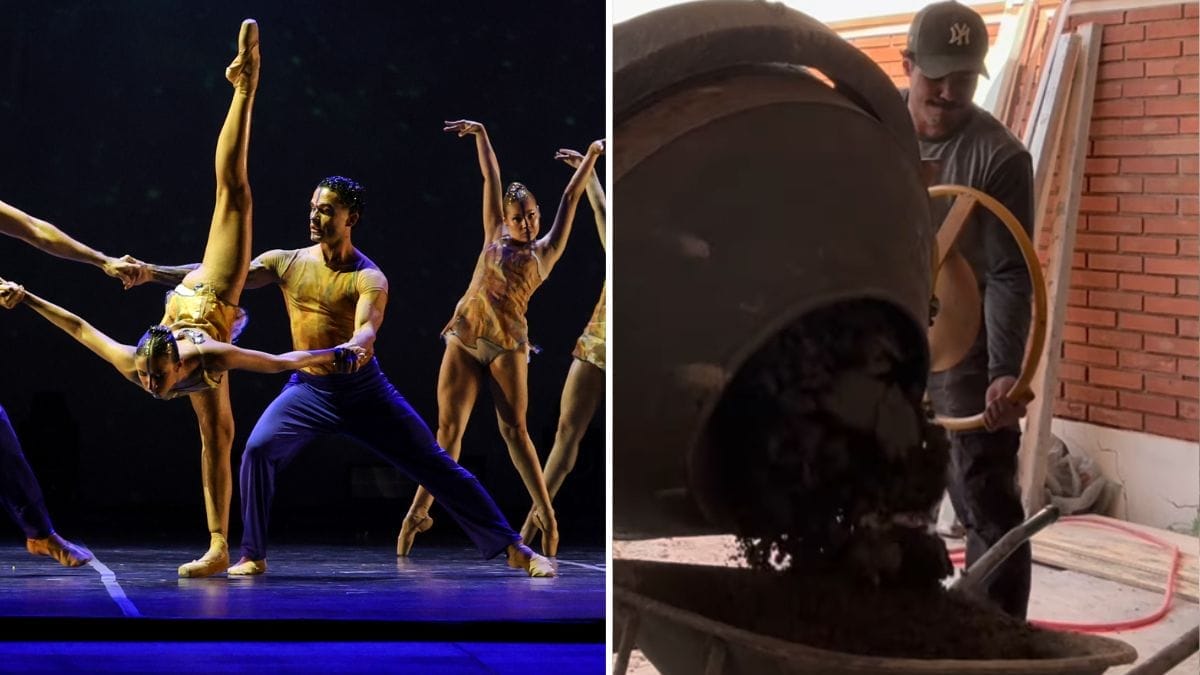 Jovem servente de pedreiro realiza sonho de dançar balé no Festival de Dança de Joinville
