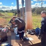 Motociclista de 21 anos morre em acidente após colidir contra poste em SC
