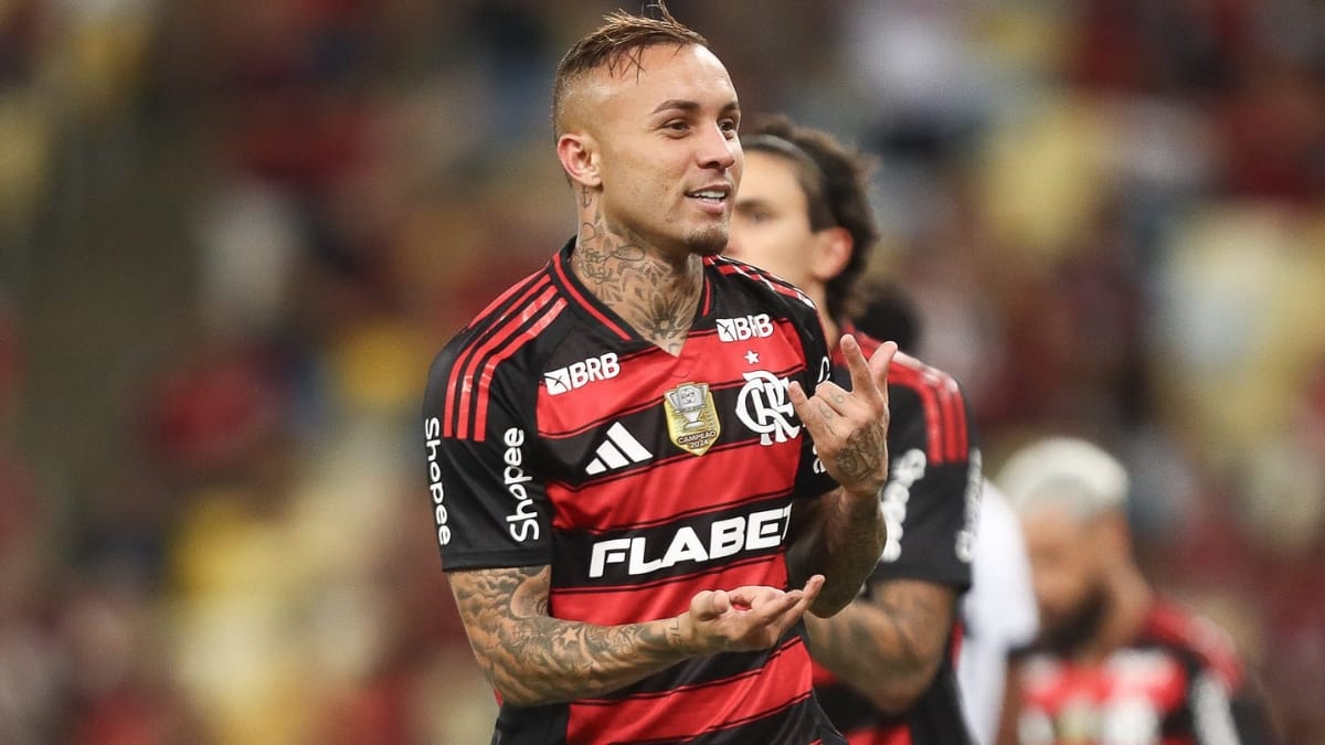 Everton Cebolinha é um dos jogadores que já pode assinar pré-contrato (Foto: Gilvan de Souza, Flamengo)