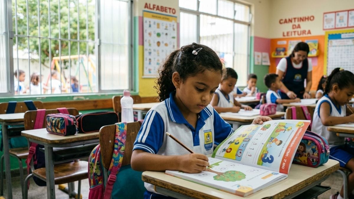 Brasil supera taxa de alfabetização infantil, mas SC fica abaixo da meta