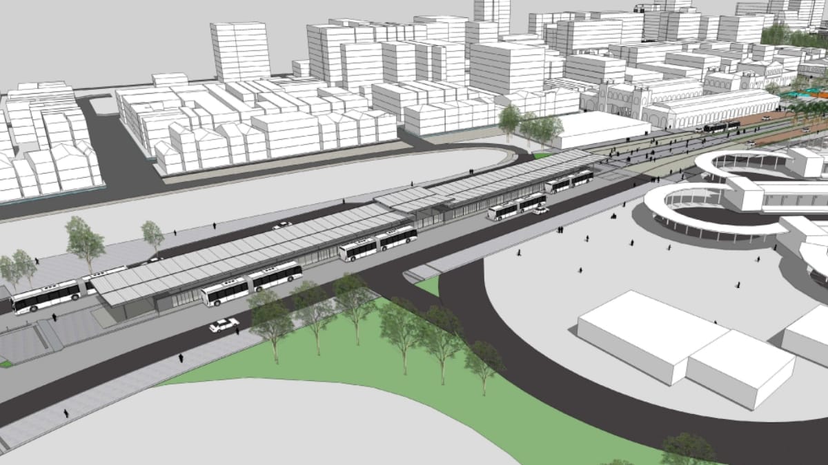 Fotos do projeto do novo BRT em Florianópolis (Foto: Divulgação, PMF)