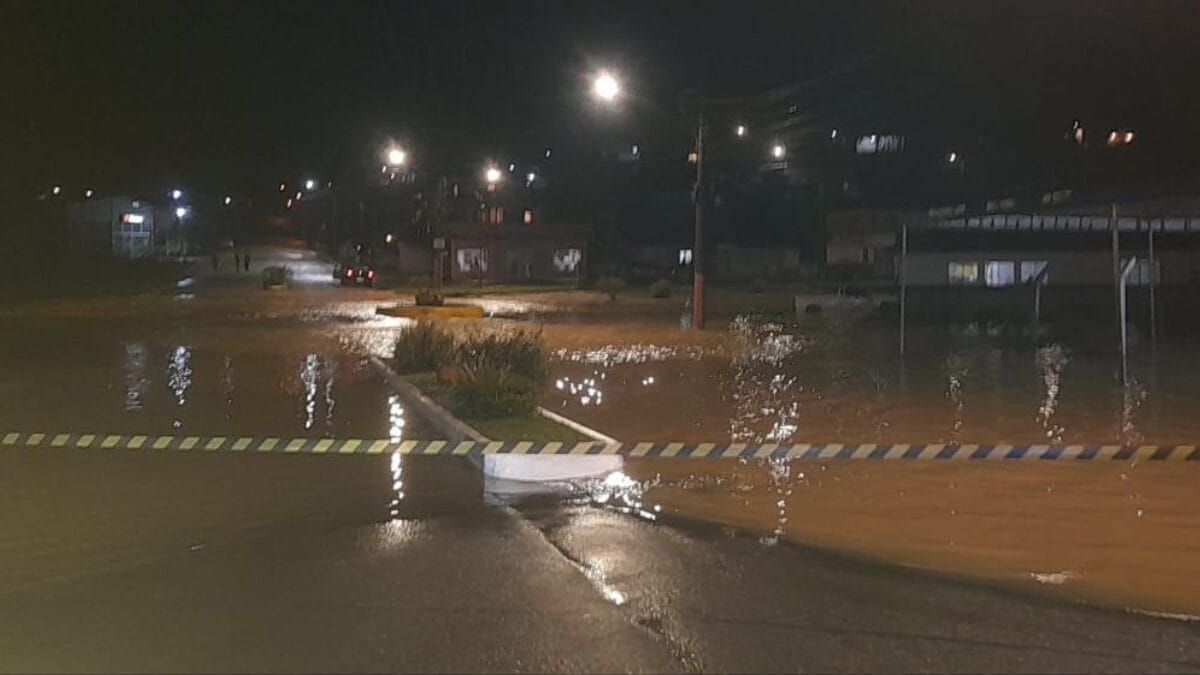 Temporais em SC