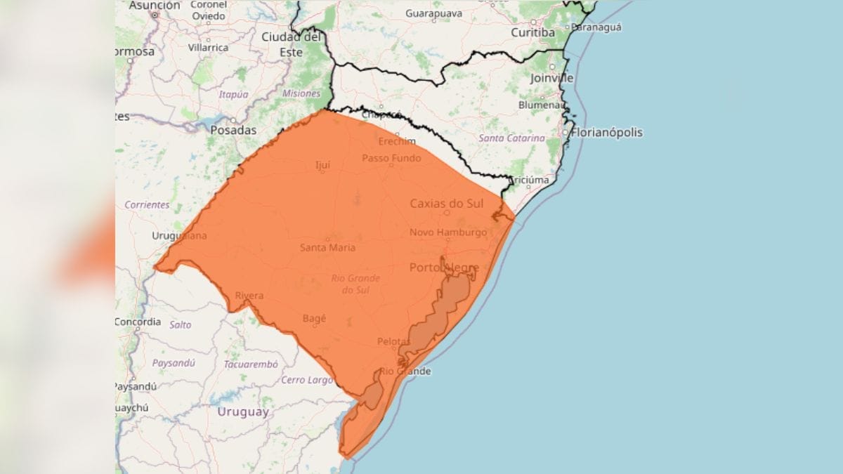 Inmet confirma primeiros efeitos do El Niño no Sul do Brasil e emite alerta de tempestade nos próximos dias (1)