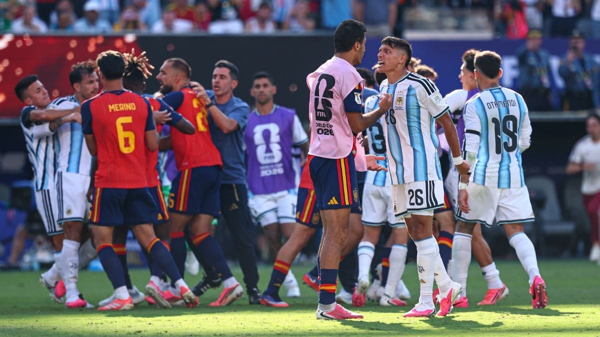 Fifa abre investigação contra a Argentina após cenas de agressão na final da Copa do Mundo