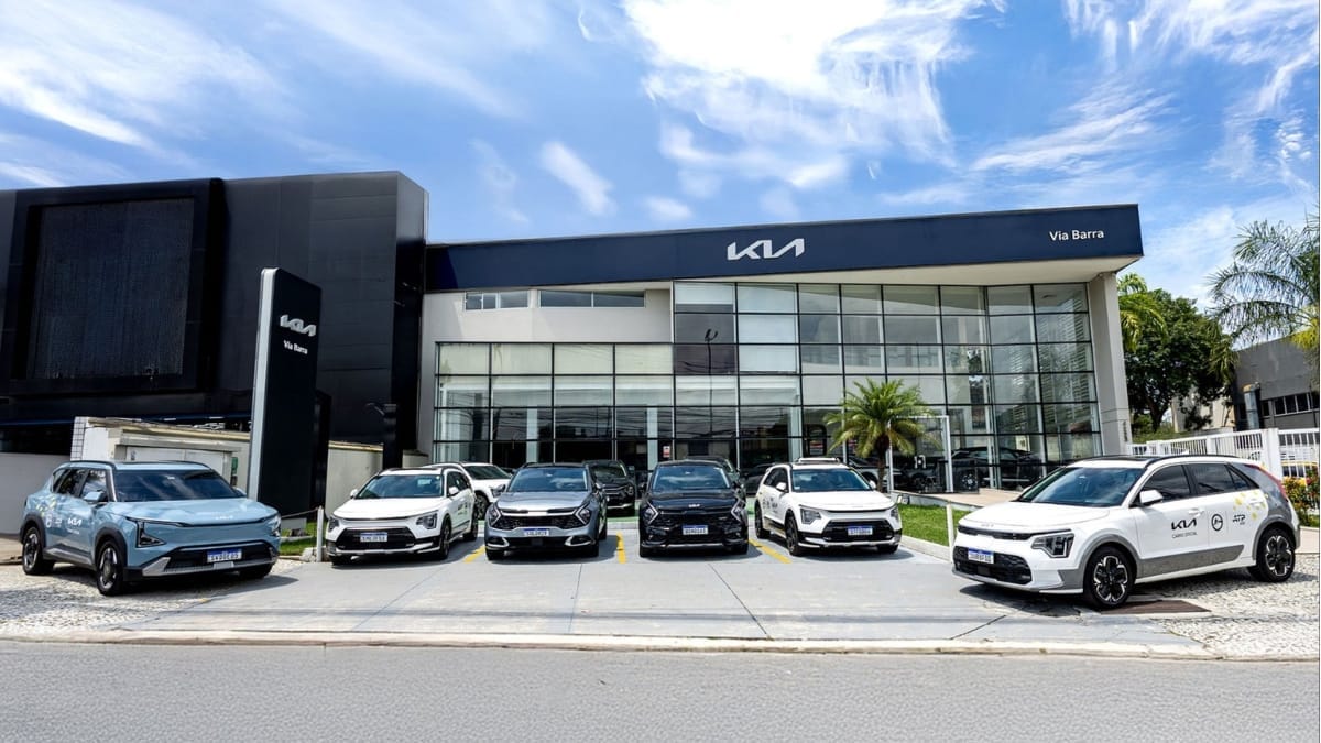 Loja da KIA no RJ (Foto: Divulgação, KIA)