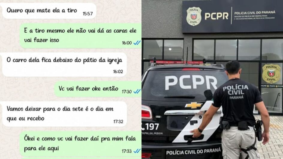 Mensagens levam adolescente a denunciar a própria mãe e impedir suposto plano para assassinar servidora no PR