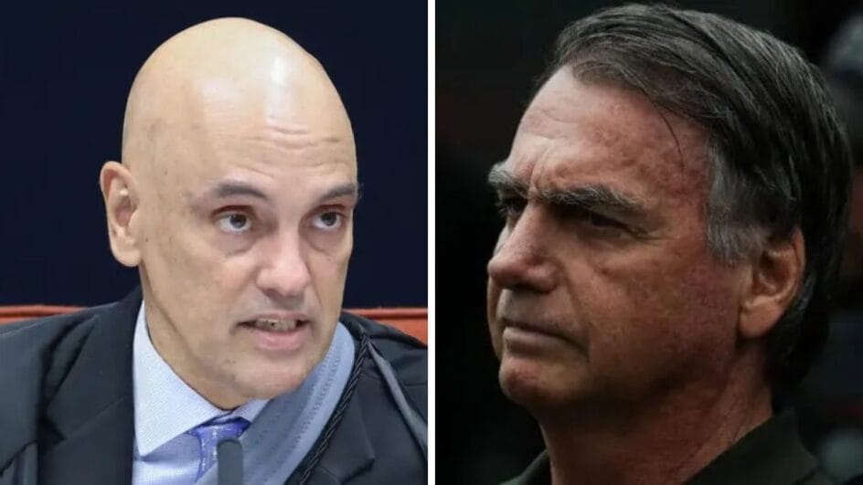 Moraes e Bolsonaro