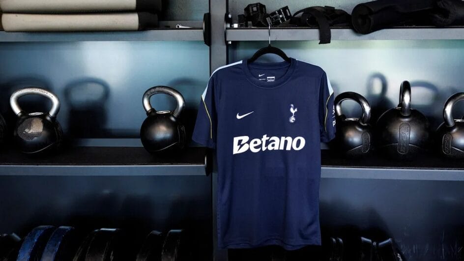 Tottenham anunciou a Betano como nova patrocinadora (Foto: Divulgação)