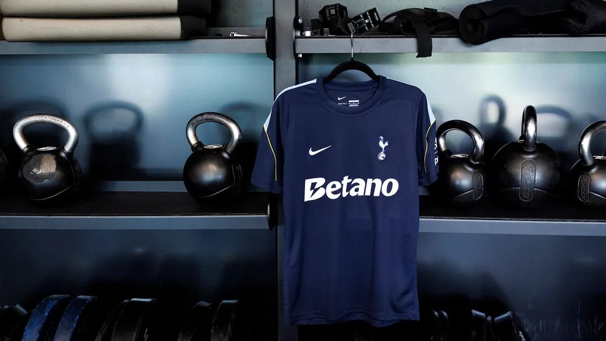 Tottenham anunciou a Betano como nova patrocinadora (Foto: Divulgação)