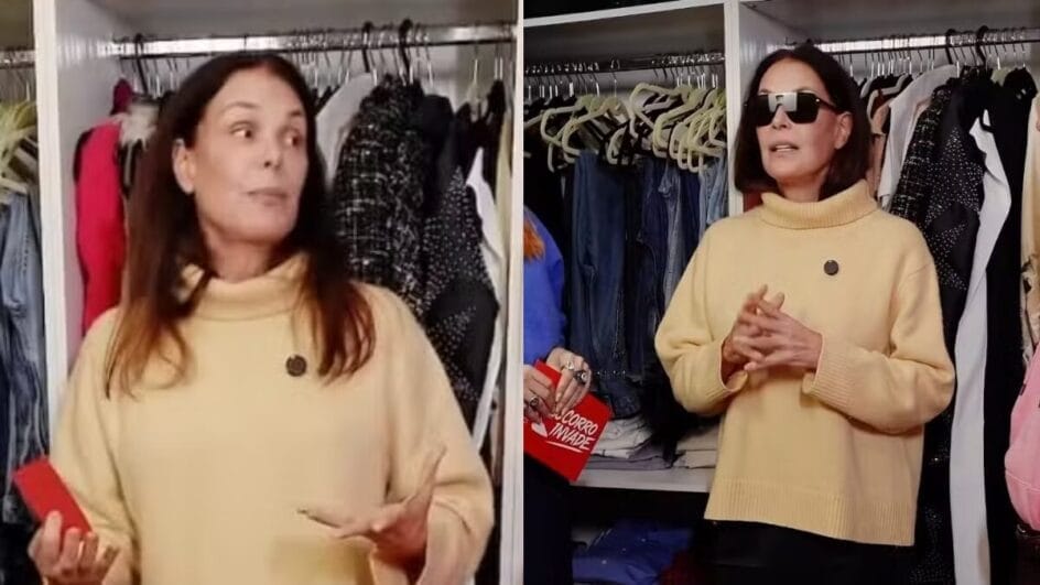O objeto mais curioso da casa de Carolina Ferraz tem ligação com personagem que virou meme inesquecível