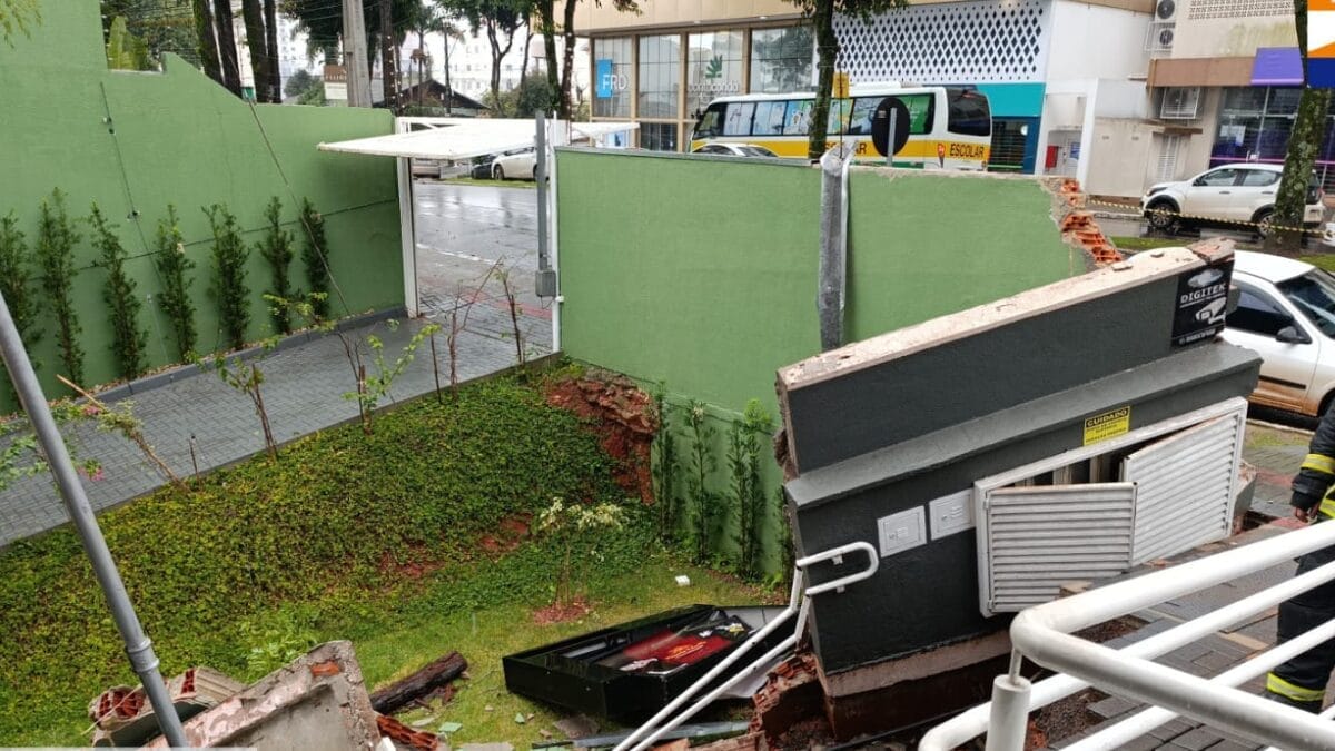 Prédio comercial é interditado