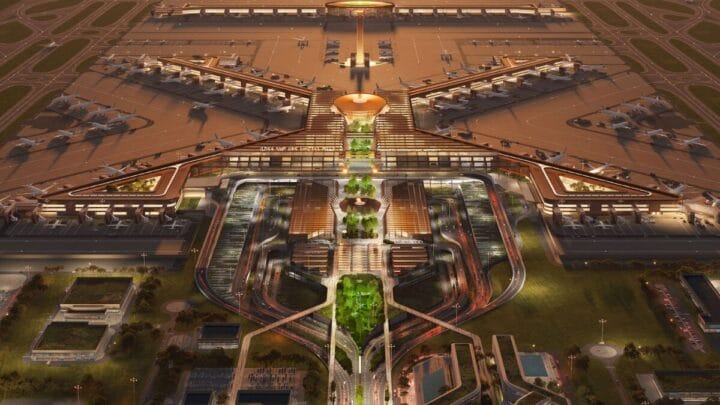 Quatro pistas, 270 aviões e 110 milhões de passageiros como será o primeiro mega-aeroporto da África
