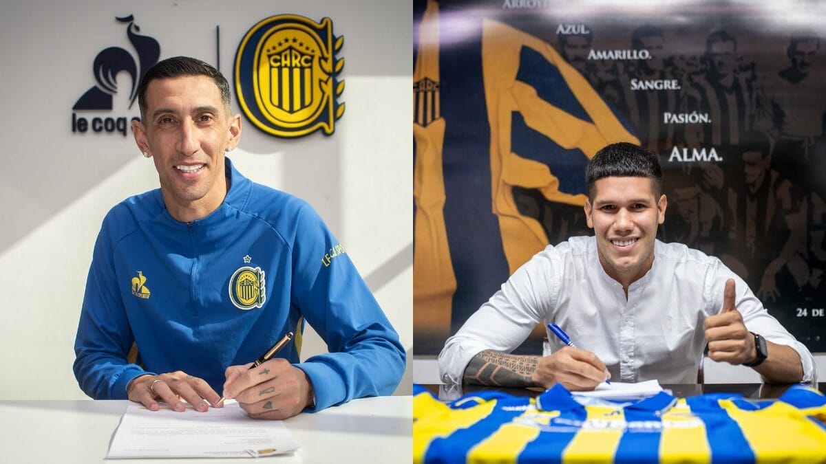 Adversário na Libertadores, Rosario Central renova com Di María e contrata reforço