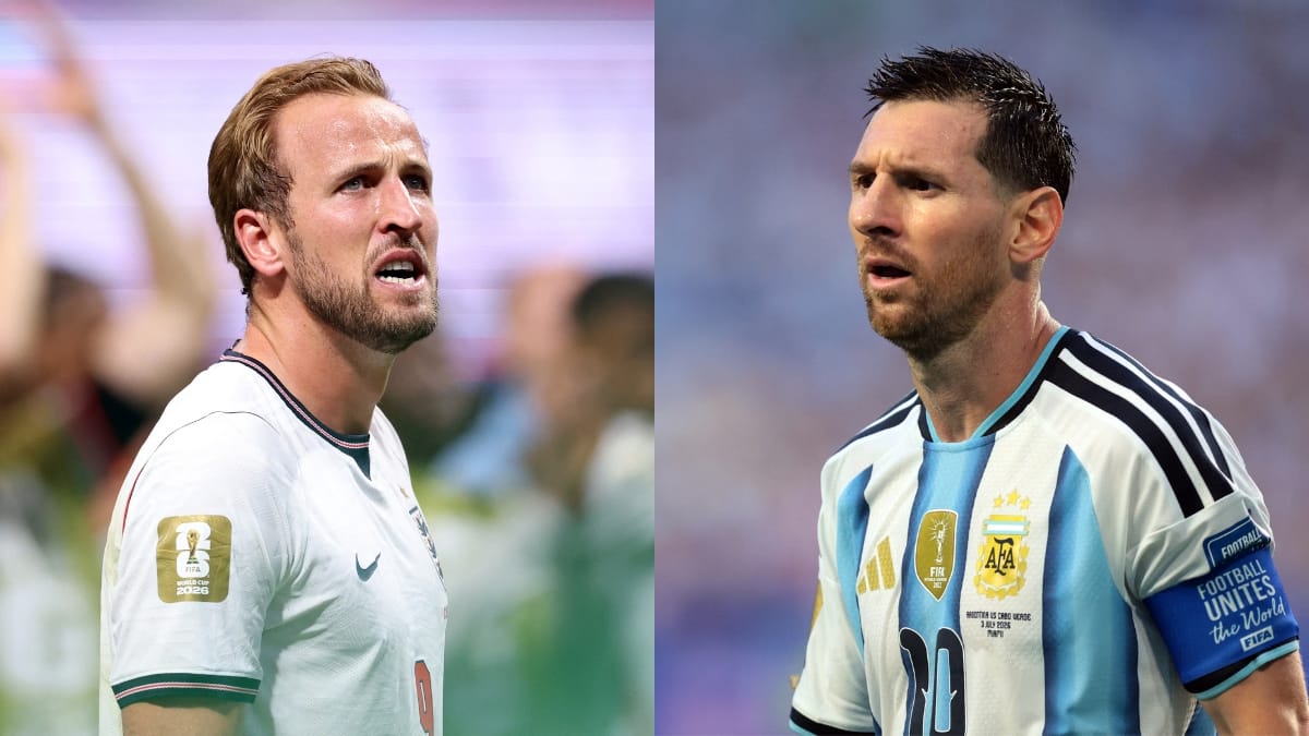 Inglaterra, de Harry Kane, e Argentina, de Lionel Messi, duelam na semifinal (Foto: REUTERS)