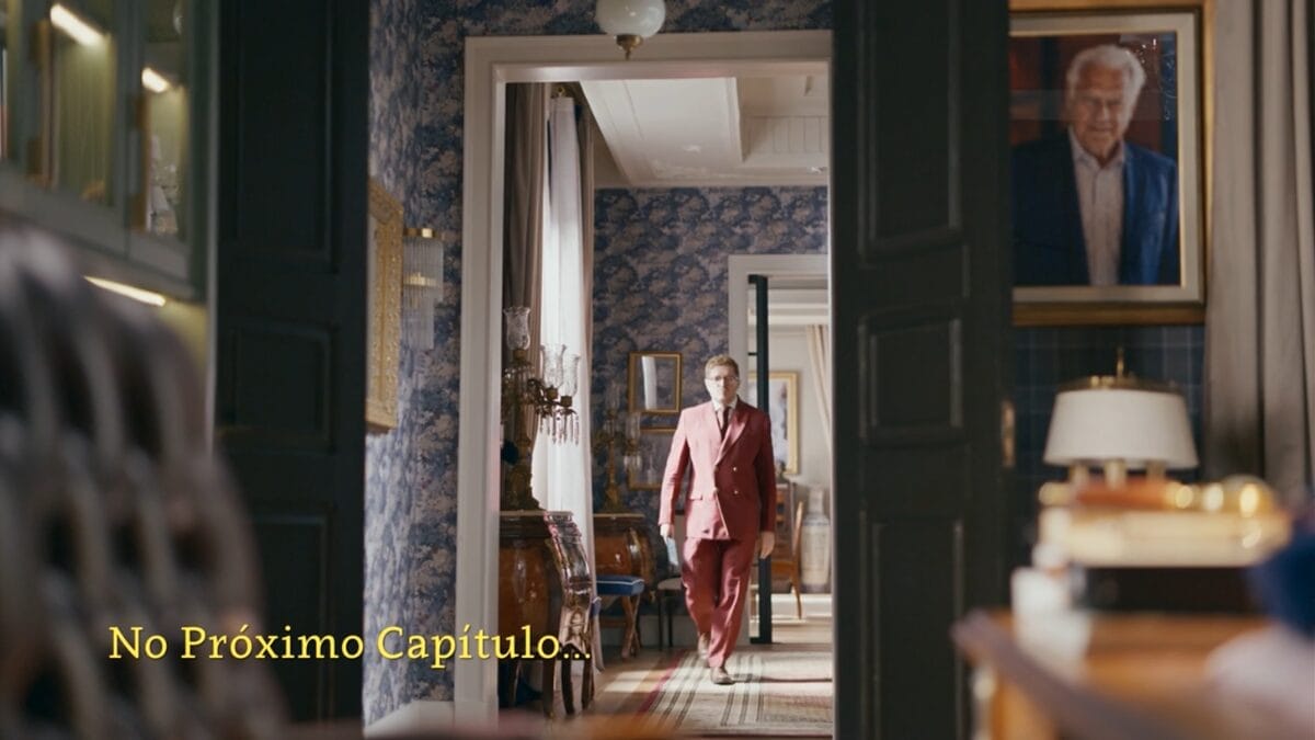 Edvaldo vai conversar com Pilar. Quem Ama Cuida