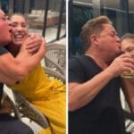 “Riem e falam besteira”, diz Poliana sobre amizade de Leonardo e mãe de Virginia mesmo após fim de casamento dos filhos