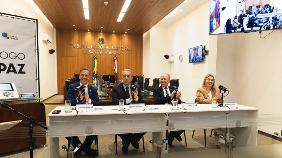 Santa Catarina é o 10º maior colégio eleitoral do Brasil em 2026 (Foto Divulgação, TRE-SC)