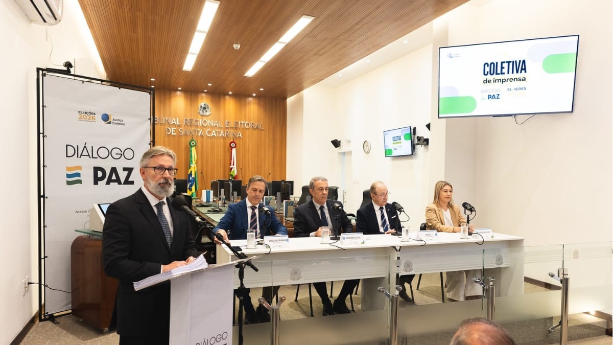 Santa Catarina terá 5,7 milhões de eleitores nas eleições de 2026 (Foto: Divulgação, TRE-SC)