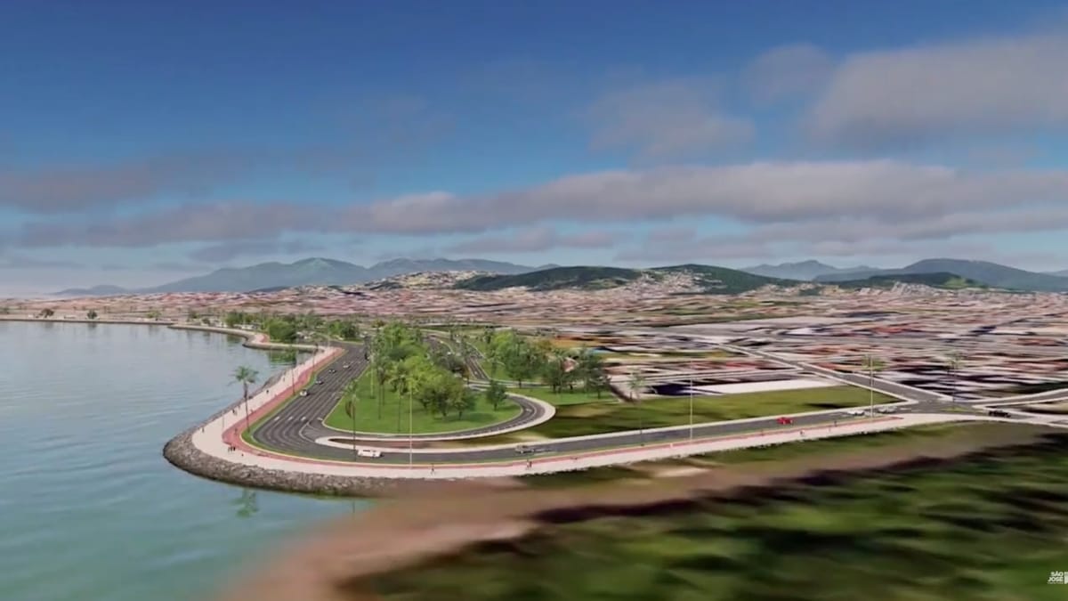 São José terá nova Avenida (Foto: Divulgação, Prefeitura de São José)