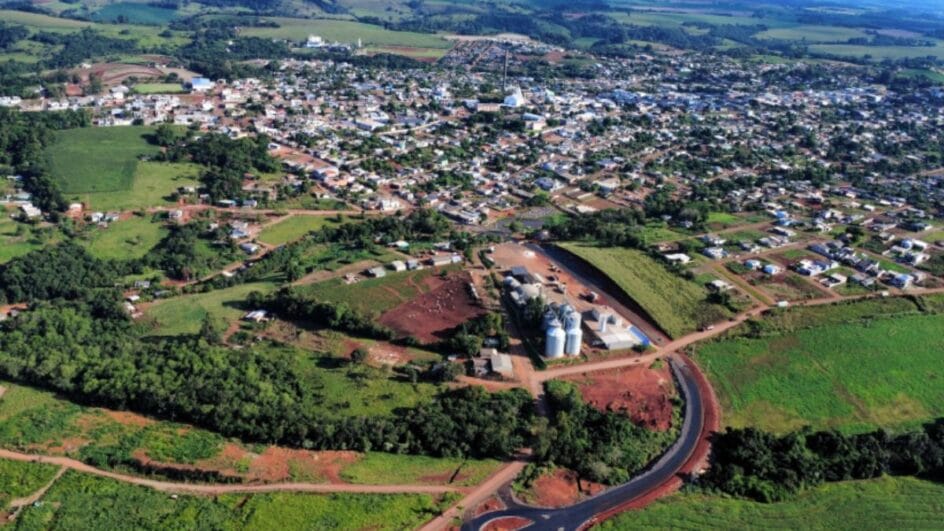 Três Barras vista de cima
