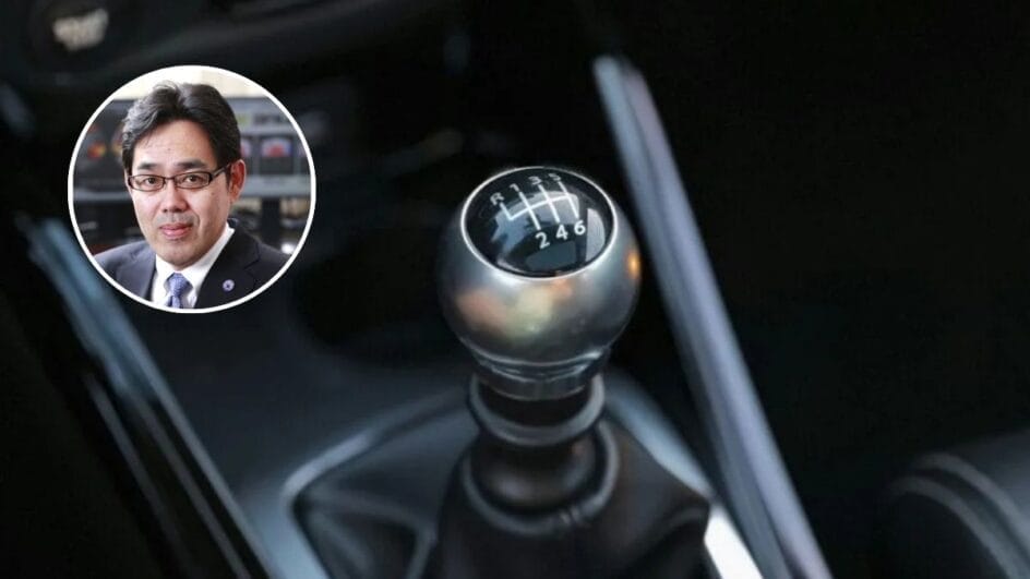 Foto mostra câmbio manual de carro para ilustrar reportagem da exigência do cérebro para a função com cientista japonês