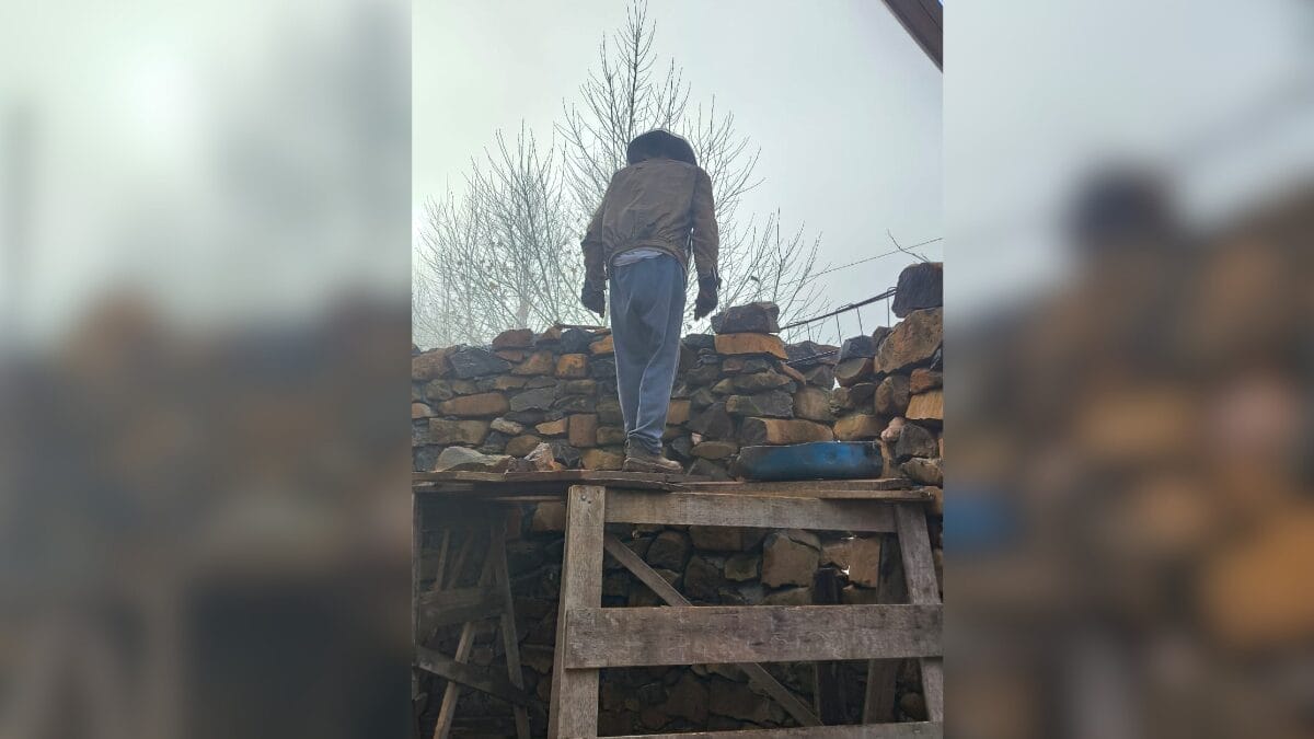 casa de pedra inspirada na Escócia