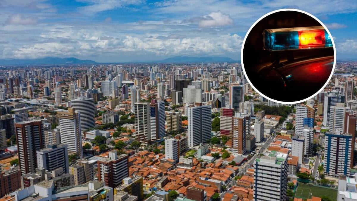 Caso aconteceu no bairro Dionísio Torres, em Fortaleza (Foto: Reprodução; Banco de Imagens)