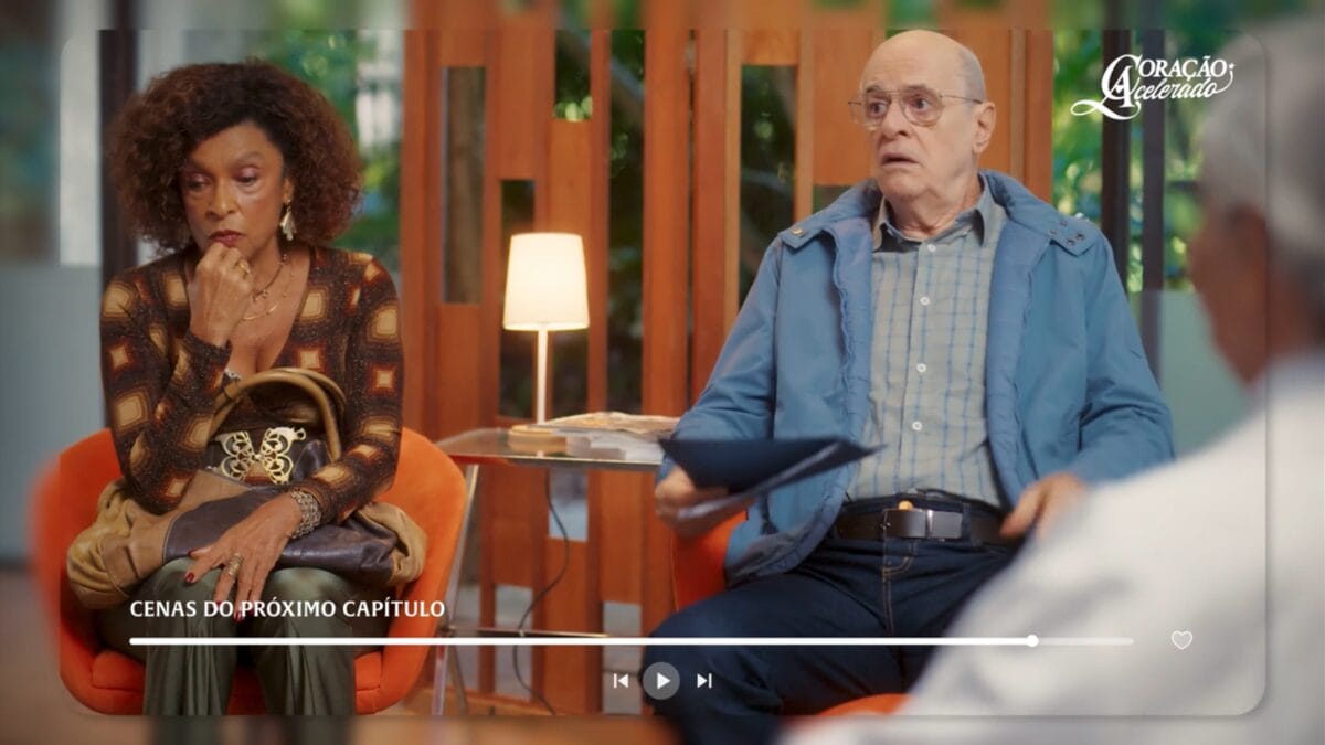 cenas do capitulo de quinta 30 07 coração acelerado