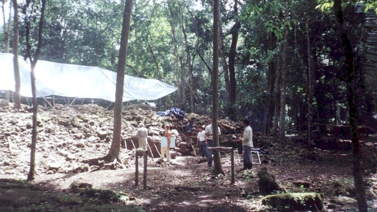 Pesquisadores confirmam em campo se as formas identificadas nos mapas correspondem a construções e vestígios arqueológicos (Foto: Simon Burchell / Wikimedia Commons)