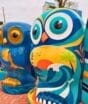 Corujas gigantes “invadem” Navegantes e transformam cidade em galeria de arte a céu aberto