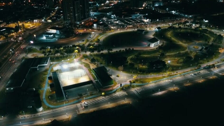 Caso aconteceu em Criciúma durante a madrugada desta quarta-feira (8) (Foto: Viva Criciúma, Divulgação)