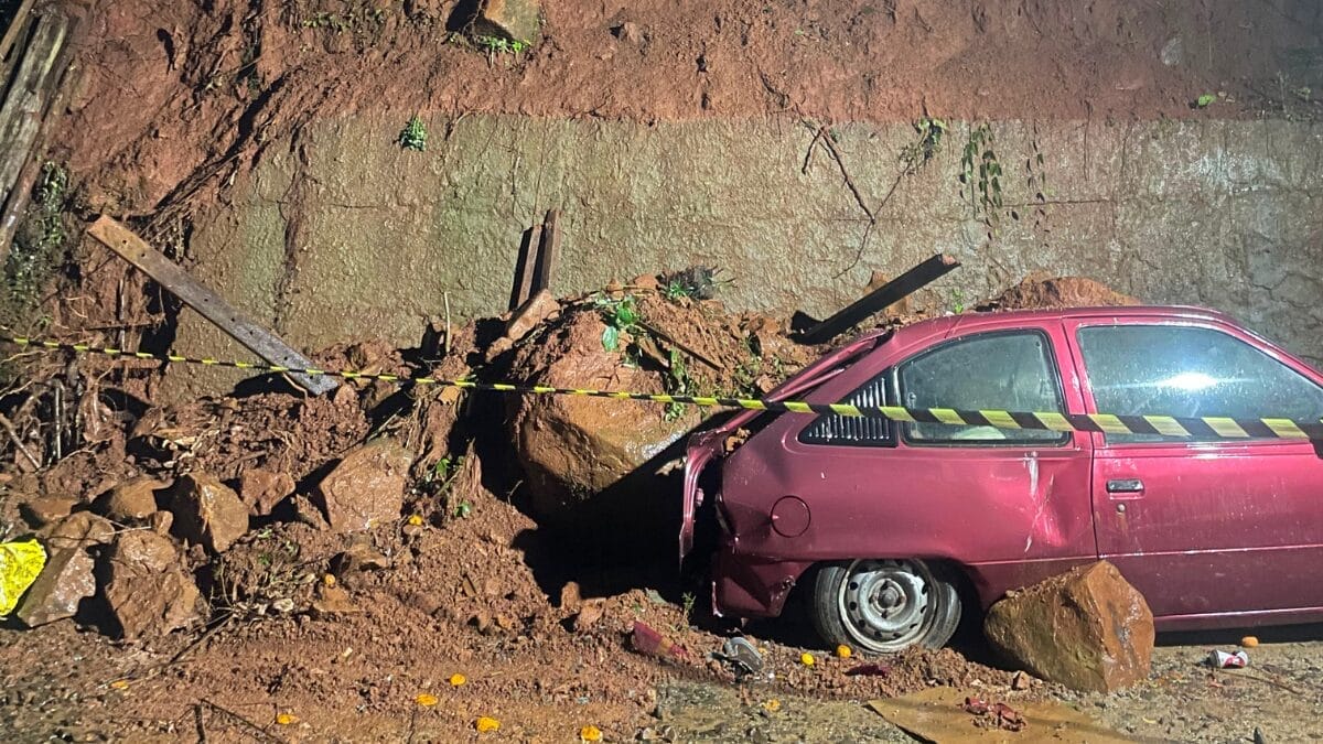 deslizamento de terra Joaçaba