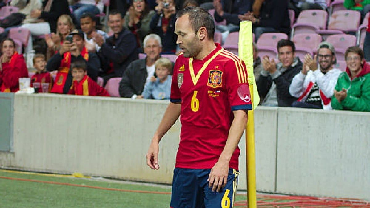 Andrés Iniesta mantém uma vinícola familiar com aproximadamente 300 hectares de vinhedos na Espanha (Foto: Clément Bucco-Lechat / Wikimedia Commons)