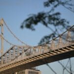 Obras irão fechar Ponte Hercílio Luz, em Florianópolis, duas vezes por semana