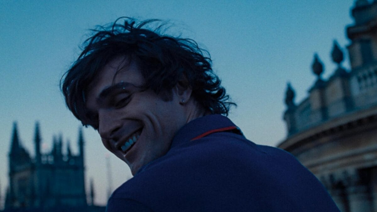 Saltburn: Como Felix Catton, Jacob Elordi apareceu com um visual refinado e aristocrático, alinhado ao universo de luxo e excessos que marca a trama ambientada na elite britânica (Foto: Divulgação / IMDb)