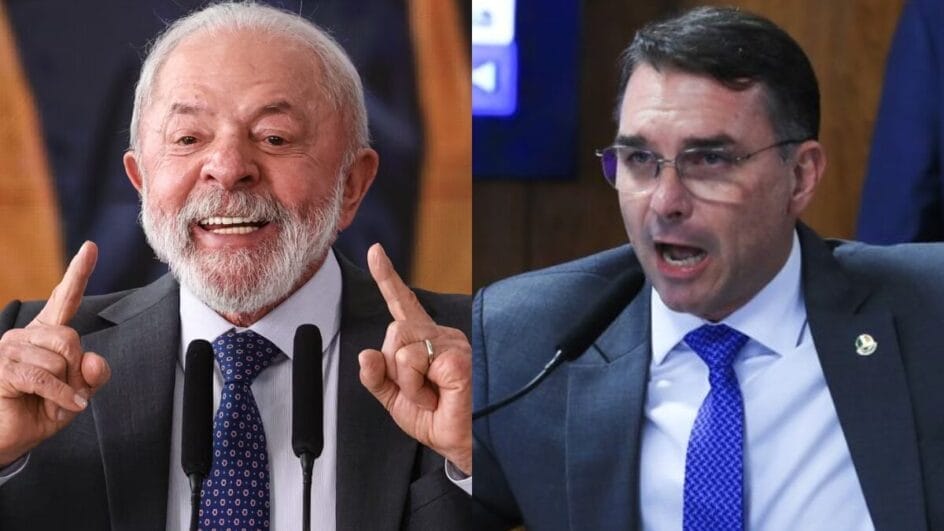 Governo federal e Flávio Bolsonaro se pronunciaram sobre o tarifaço dos EUA (Foto: Agência Brasil; Marcelo Camargo/Agência Brasil)