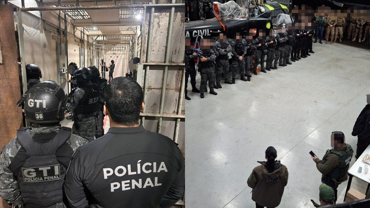 Megaoperação contra o PCC cumpre 300 mandados em SC e mais cinco estados