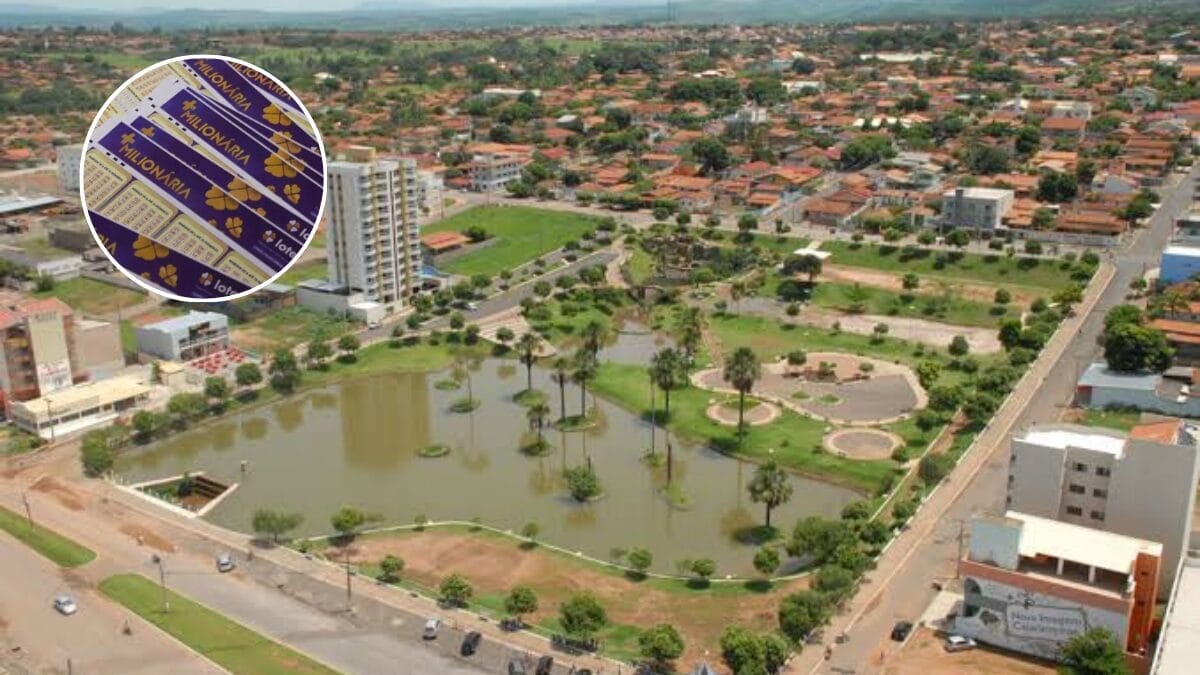 Um dos prêmios saiu para aposta de cidade do Estado de Goiás (Foto: Prefeitura de São Luís de Montes Belos, Divulgação; Marcello Casal Jr, Agência Brasil)