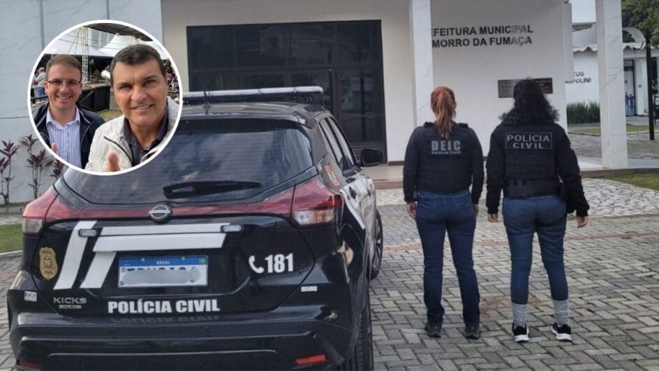 Noi Coral e Eduardo Guollo, ambos do Progressistas, estão entre os investigados em inquérito que apura suposto esquema envolvendo contratos de saneamento em Morro da Fumaça
