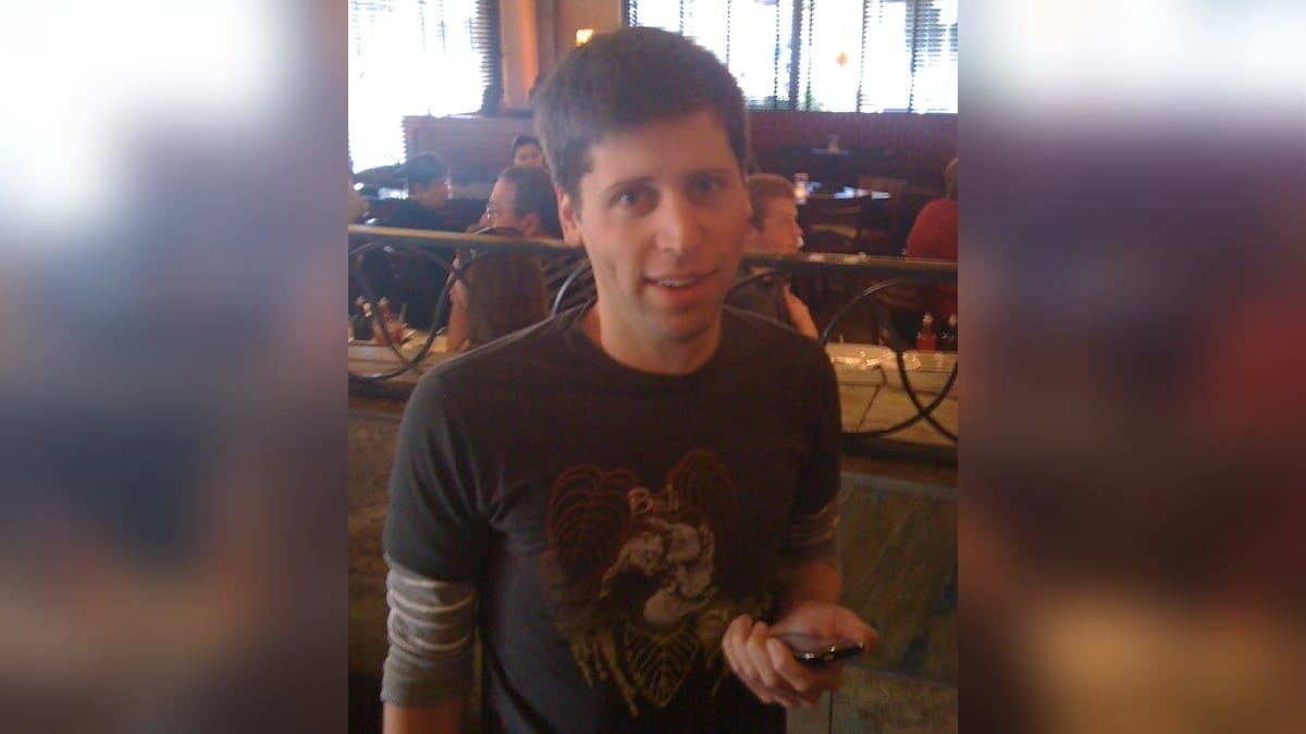 Sam Altman, criador do ChatGPT e da OpenAI, em 2009
