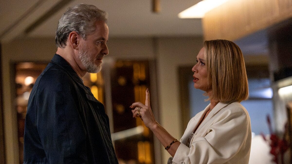 cena da separação de ademir e dora em quem ama cuida