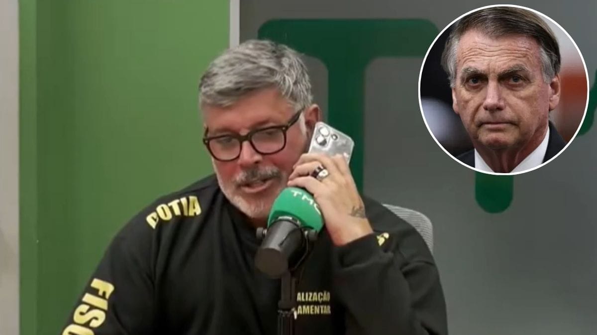 “Que m… eu fiz”: Alexandre Frota faz ligação ao vivo e voz semelhante à de Bolsonaro atende; defesa nega contato