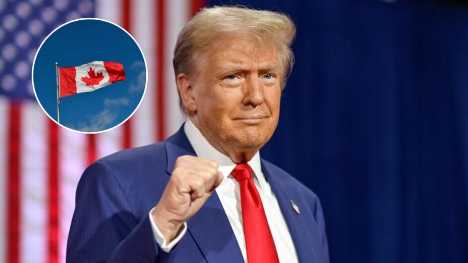 Trump disse que tarifas contra o Canadá são "necessárias" (Foto: Reprodução)