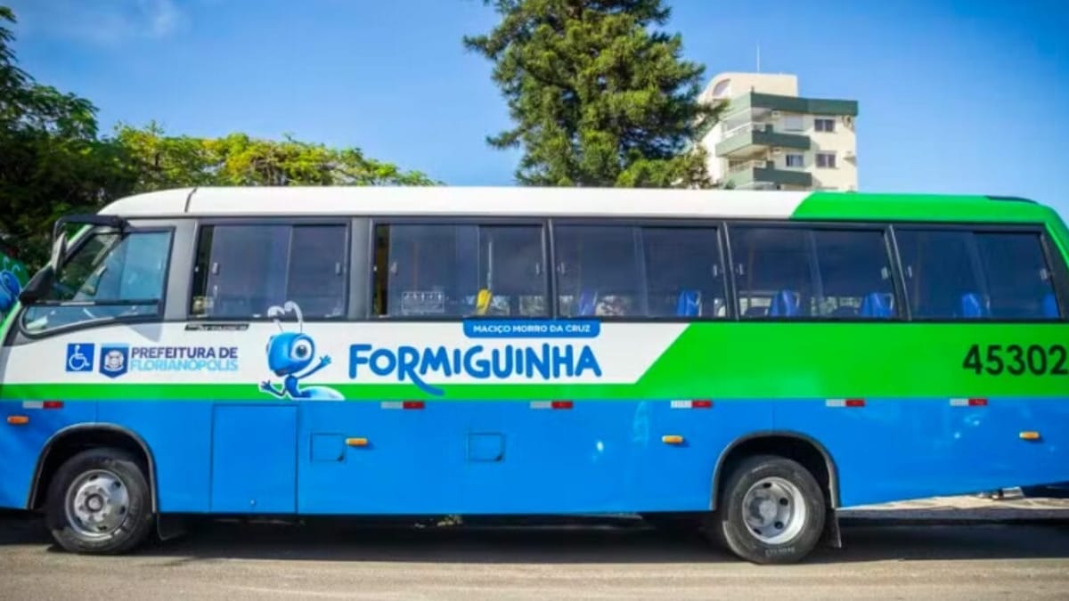 A nova linha foi criada para facilitar o deslocamento dos moradores do Morro da Penitenciária até o terminal (Foto Prefeitura de Florianópolis, Divulgação)