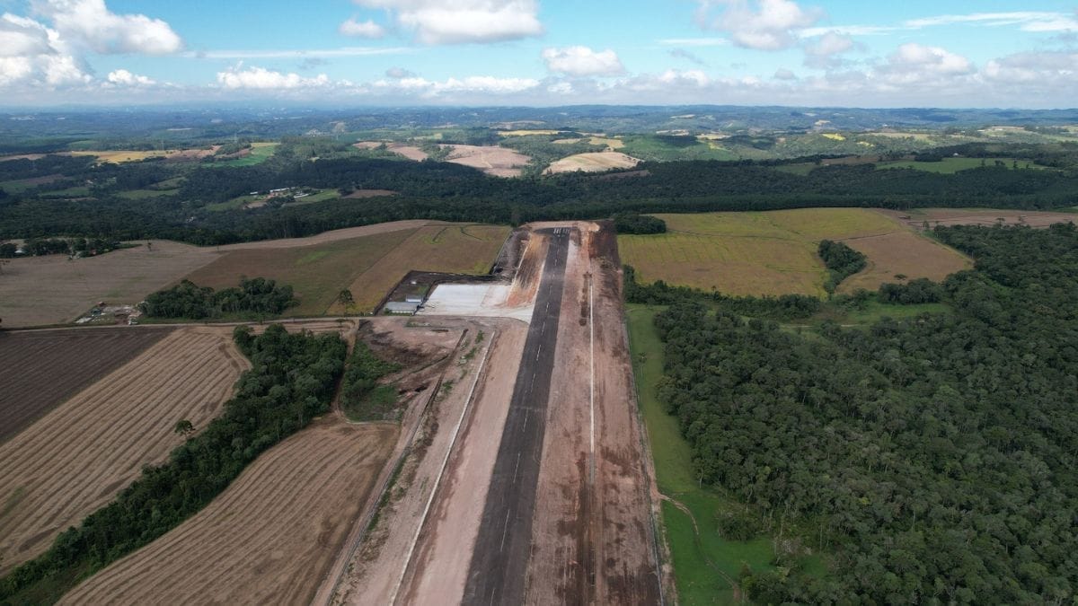 Aeródromo em Rio Negrinho