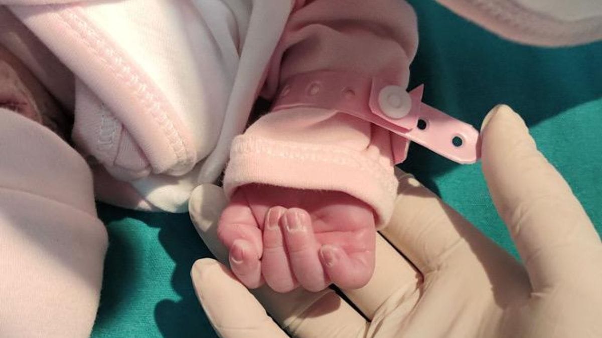 bebê entregue para adoção em joinville