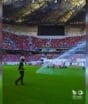 Construído para a Copa do Mundo de 2034, estádio com imponente cobertura tem gramado plantado e está em fase final das obras