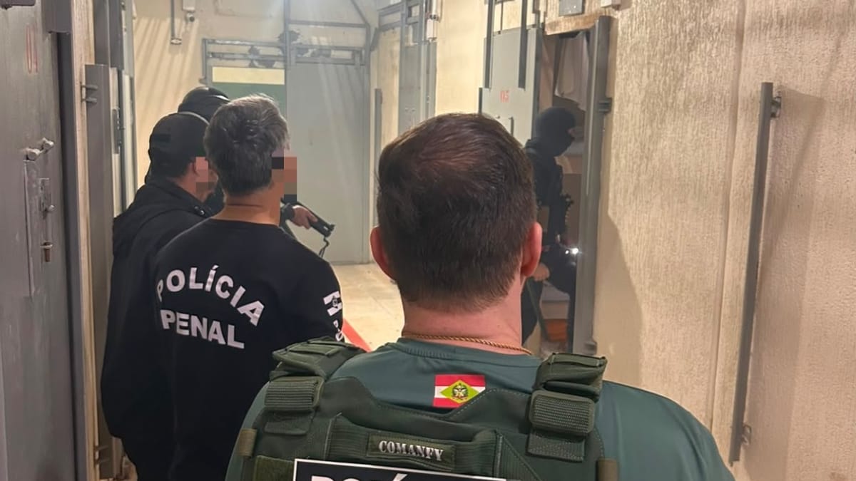 Atuação do GAECO (Foto Divulgação, MPSC)