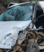 Bebê de 6 meses morre em acidente entre carro e carreta na BR-470 em SC